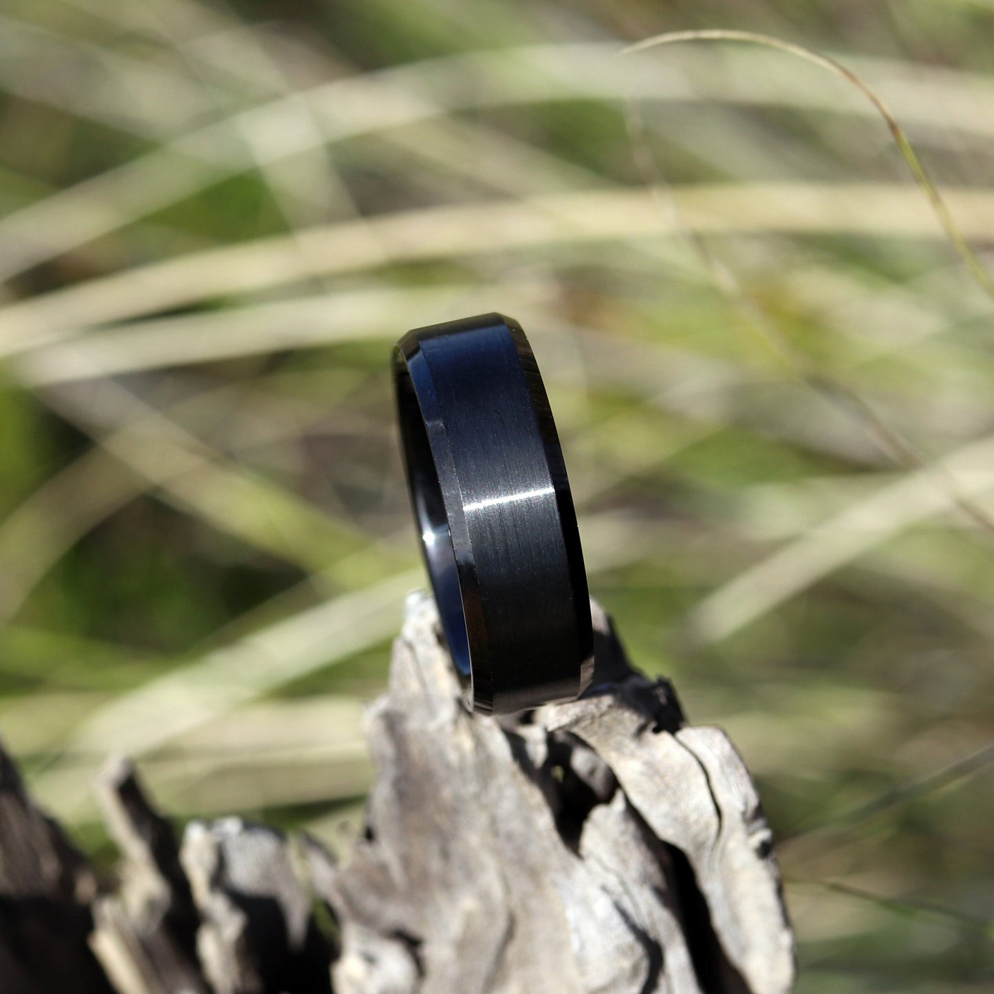 Black Tungsten Ring, Mens Wedding Band, Black Tungsten Wedding Band, Mens Tungsten Ring, Male Wedding Ring, Brushed Tungsten Ring, Mens Ring